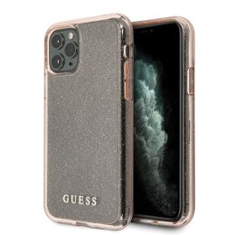 Guess GUHCN58PCGLPI i Phone 11 Pro różowy/pink hard case Glitter