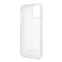 Guess GUHCN58PCGLSI i Phone 11 Pro srebrny/silver hard case Glitter