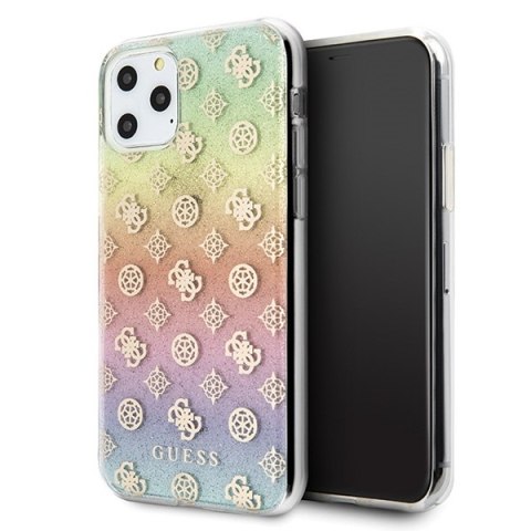 Guess GUHCN58PEOML i Phone 11 Promulticolor hard case Iridescent 4G Peony