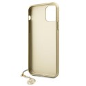 Guess GUHCN61GF4GGR i Phone 11 6,1" / Xrgrey/szary hard case 4G Charms Collection