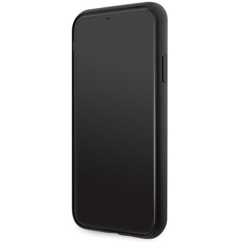 Guess GUHCN61PS4DGPK i Phone 11 / Xr 6.1" czarny/black hardcase Strass Metal Logo