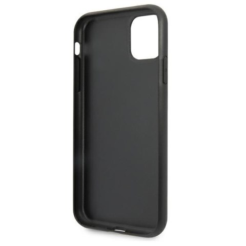 Guess GUHCN61PU4GHBK i Phone 11 6,1" / Xrszary/grey hardcase 4G Triangle Collection