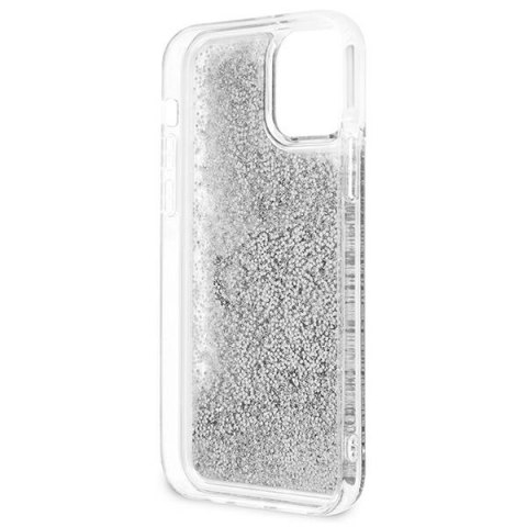 Guess GUHCP12LLG4GSI i Phone 12 Pro Max6,7" srebrny/silver hardcase 4G Big Liquid Glitter