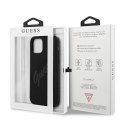 Guess GUHCP12LLSVSBK i Phone 12 Pro Max 6,7" czarny/black hardcase Script Vintage