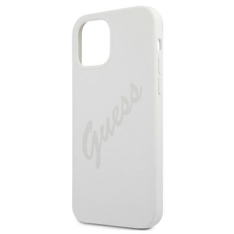 Guess GUHCP12LLSVSCR i Phone 12 Pro Max6,7" kremowy/cream hardcase Script Vintage