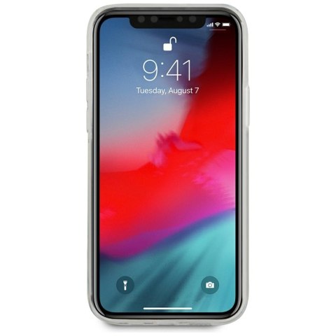 Guess GUHCP12LPCUCHWH i Phone 12 Pro Max 6,7" biały/white hardcase Gold Chain Collection