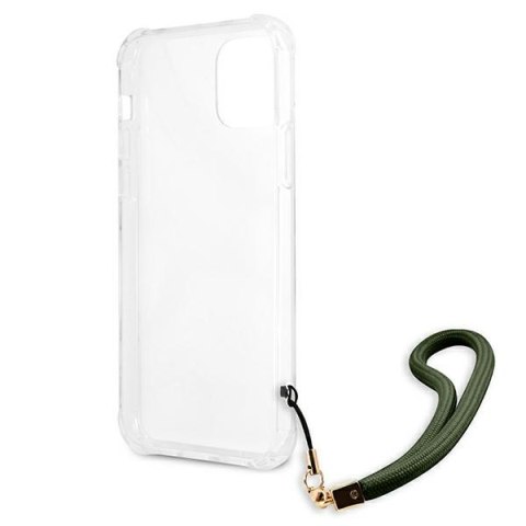 Guess GUHCP12MKSARKA i Phone 12/12 Pro6,1" zielony/khaki hardcase Camo Collection