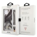 Guess GUHCP12MKSMAGR i Phone 12/12 Pro 6,1" szary/grey hardcase Marble Collection