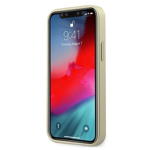 Guess GUHCP12SIGLGO i Phone 12 mini 5,4"złoty/gold hardcase Iridescent