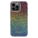 Guess GUHCP13XHDECMI i Phone 13 Pro Max 6.7" wielokolorowy hardcase IML Faceted Mirror Disco Iridescent