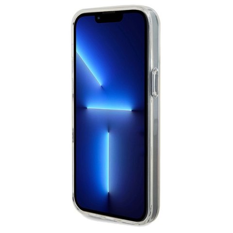 Guess GUHCP13XHDECMI i Phone 13 Pro Max 6.7" wielokolorowy hardcase IML Faceted Mirror Disco Iridescent
