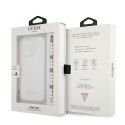 Guess GUHCP13LKPSWH i Phone 13 Pro / 13 6,1" Transparent hardcase White Pearl