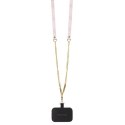 Guess GUHCP13LP4TDSCPP i Phone 13 Pro /13 6.1" różowy/pink hardcase Crossbody 4G Metal Logo