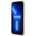 Guess GUHCP13LPSATLE i Phone 13 Pro/ 13 6,1" beżowy/beige hardcase Saffiano Triangle Logo
