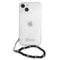 Guess GUHCP13SKPSBK i Phone 13 mini 5,4"Transparent hardcase Black Pearl
