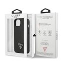 Guess GUHCP13SPSATLK i Phone 13 mini 5,4" czarny/black hardcase Saffiano Triangle Logo