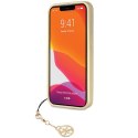 Guess GUHCP14LGF4GGR i Phone 14 Pro 6,1"szary/grey hardcase 4G Charms Collection