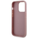 Guess GUHCP14LHDGTPP i Phone 14 Pro 6.1" różowy/pink hardcase Rhinestone Triangle