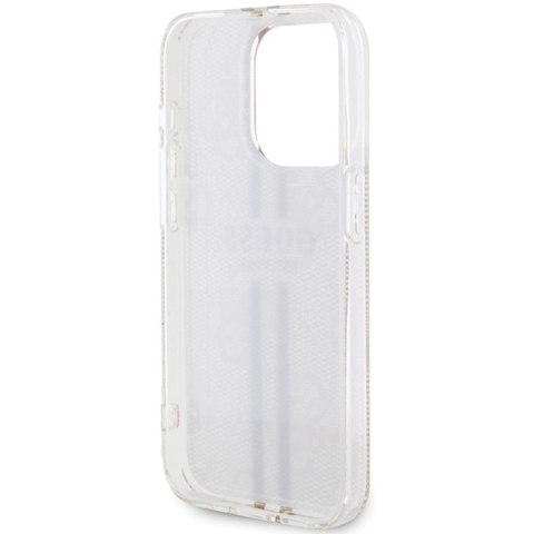 Guess GUHCP14XH4PSEGP i Phone 14 Pro Max 6.7" różowy/pink hardcase IML 4G Gold Stripe