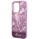 Guess GUHCP14XHGPLHF i Phone 14 Pro Max 6,7" fuksja/fuschia hardcase Porcelain Collection