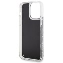 Guess GUHCP14XLCSGSGK i Phone 14 Pro Max6.7" czarny/black hardcase Liquid Glitter Marble