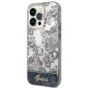 Guess GUHCP14LHGPLHG i Phone 14 Pro 6,1" szary/grey hardcase Porcelain Collection