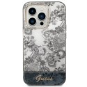 Guess GUHCP14LHGPLHG i Phone 14 Pro 6,1" szary/grey hardcase Porcelain Collection
