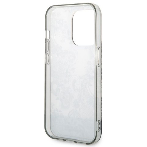 Guess GUHCP14LHGPLHG i Phone 14 Pro 6,1" szary/grey hardcase Porcelain Collection