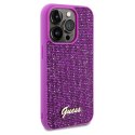 Guess GUHCP14LPMSDGSF i Phone 14 Pro 6.1" fuksja/fuschia hardcase Disco Metal Script