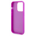 Guess GUHCP14LPMSDGSF i Phone 14 Pro 6.1" fuksja/fuschia hardcase Disco Metal Script