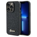 Guess GUHCP14LPMSDGSK i Phone 14 Pro 6.1"czarny/black hardcase Disco Metal Script