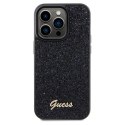 Guess GUHCP14LPMSDGSK i Phone 14 Pro 6.1"czarny/black hardcase Disco Metal Script