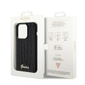 Guess GUHCP14LPSFDGSK i Phone 14 Pro 6.1 czarny/black hardcase Sequin Script Metal