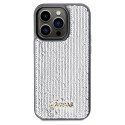 Guess GUHCP14LPSFDGSS i Phone 14 Pro 6.1" srebrny/silver hardcase Sequin Script Metal