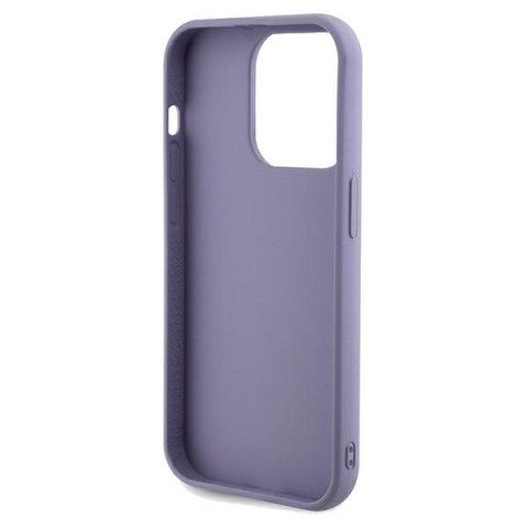 Guess GUHCP14LPSFDGSU i Phone 14 Pro 6.1" fioletowy/purple hardcase Sequin Script Metal