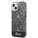 Guess GUHCP14MHGBNHK i Phone 14 Plus / 15 Plus 6.7" czarny/black hardcase Bandana Paisley