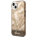 Guess GUHCP14MHGPLHC i Phone 14 Plus / 15 Plus 6.7" ochre hardcase Porcelain Collection