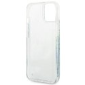 Guess GUHCP14MLFLSN i Phone 14 Plus / 15 Plus 6.7" zielony/green hardcase Flower Liquid Glitter