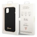 Guess GUHCP14MSLSMK i Phone 14 Plus / 15 Plus 6.7" czarny/black hard case Silicone Vintage Gold Logo