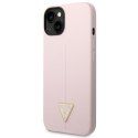 Guess GUHCP14MSLTGU i Phone 14 Plus/ 15 Plus 6.7" fioletowy/purple hardcase Silicone Triangle