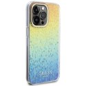 Guess GUHCP15XHDECMI i Phone 15 Pro Max 6.7" wielokolorowy hardcase IML Faceted Mirror Disco Iridescent