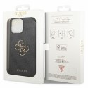 Guess GUHCP15L4GMGGR i Phone 15 Pro 6.1" szary/grey hardcase 4G Big Metal Logo