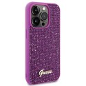 Guess GUHCP15LPMSDGSF i Phone 15 Pro 6.1" fuksja/fuschia hardcase Disco Metal Script