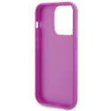 Guess GUHCP15LPMSDGSF i Phone 15 Pro 6.1" fuksja/fuschia hardcase Disco Metal Script