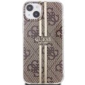 Guess GUHCP15MH4PSEGW i Phone 15 Plus / 14 Plus 6.7" brązowy/brown hardcase IML 4G Gold Stripe
