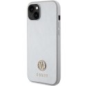 Guess GUHCP15MPS4DGPS i Phone 15 Plus / 14 Plus 6.7" srebrny/silver hardcase Strass Metal Logo