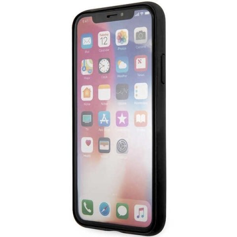 Guess GUHCPX4GMGGR i Phone X/XSszary/grey hardcase 4G Big Metal Logo