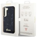 Guess GUHCS23SPCUMAK S23 S911czarny/black hardcase Marble