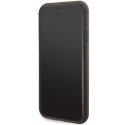 Guess GUHMN61G4GFRW i Phone 11 6.1" / Xr brązowy/brown hardcase 4G Collection Leather Metal Logo Mag Safe