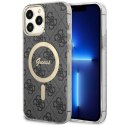 Guess GUHMP13XH4STK i Phone 13 Pro Max6.7" czarny/black hardcase 4G Mag Safe